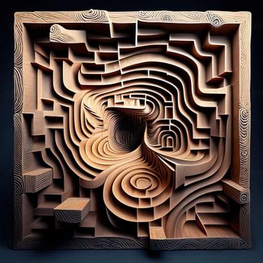 3D model labyrinth (STL)